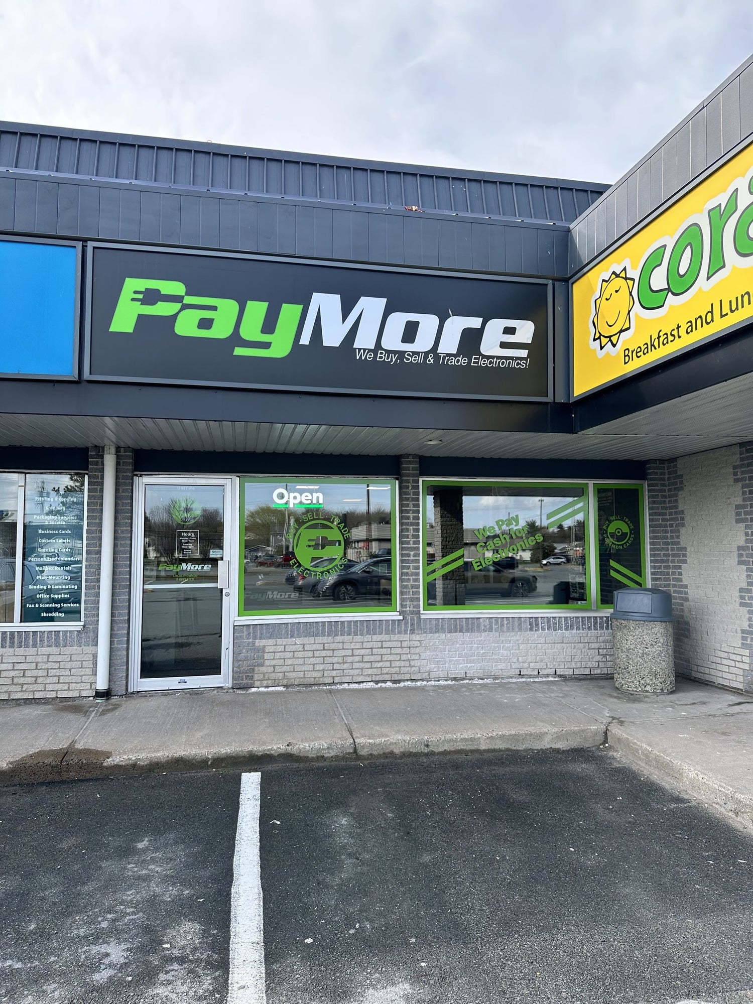 paymore Dartmouth store front